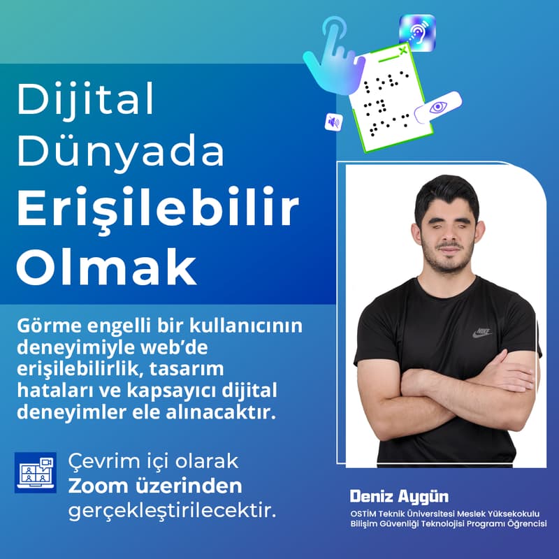 Cover Image for Dijital Dünyada Erişilebilirlik: Web Sitenizi Herkes İçin Tasarlamak