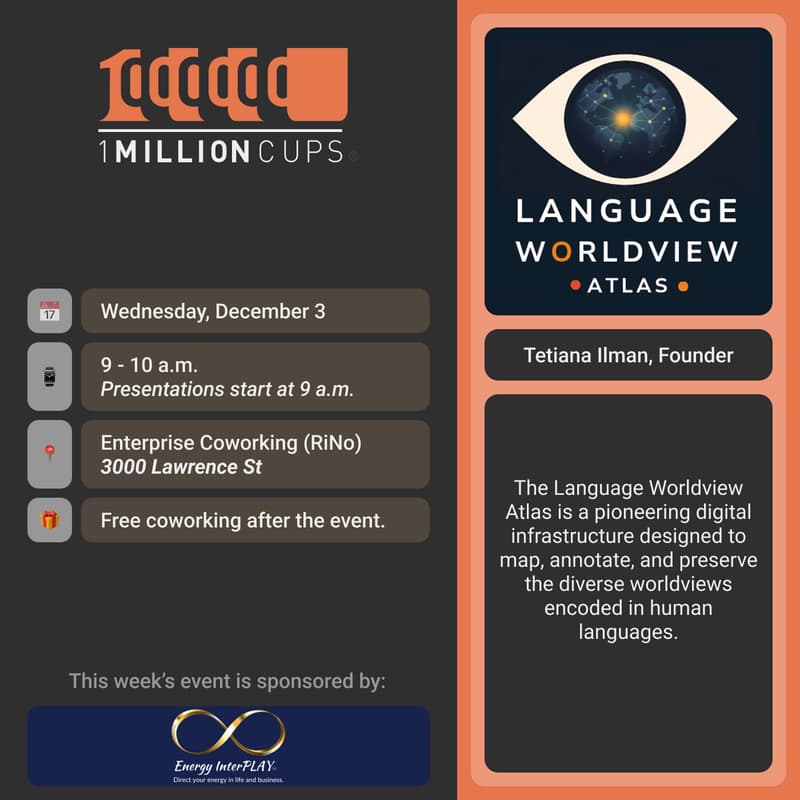 Cover Image for 1MC Denver Featuring Language Worldview Atlas