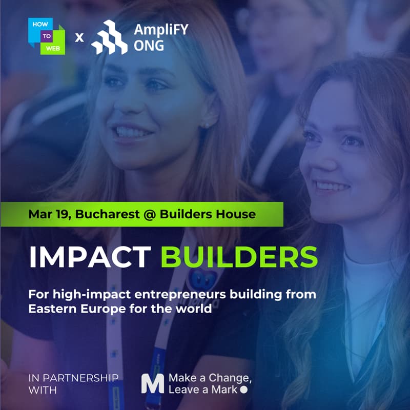 Cover Image for How to Web & AmpliFY in partnership with Marc Impact Programme present: Impact Builders