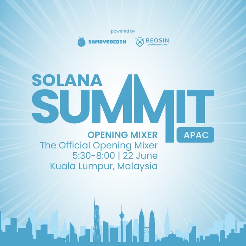 Cover Image for Solana Summit Opening Mixer