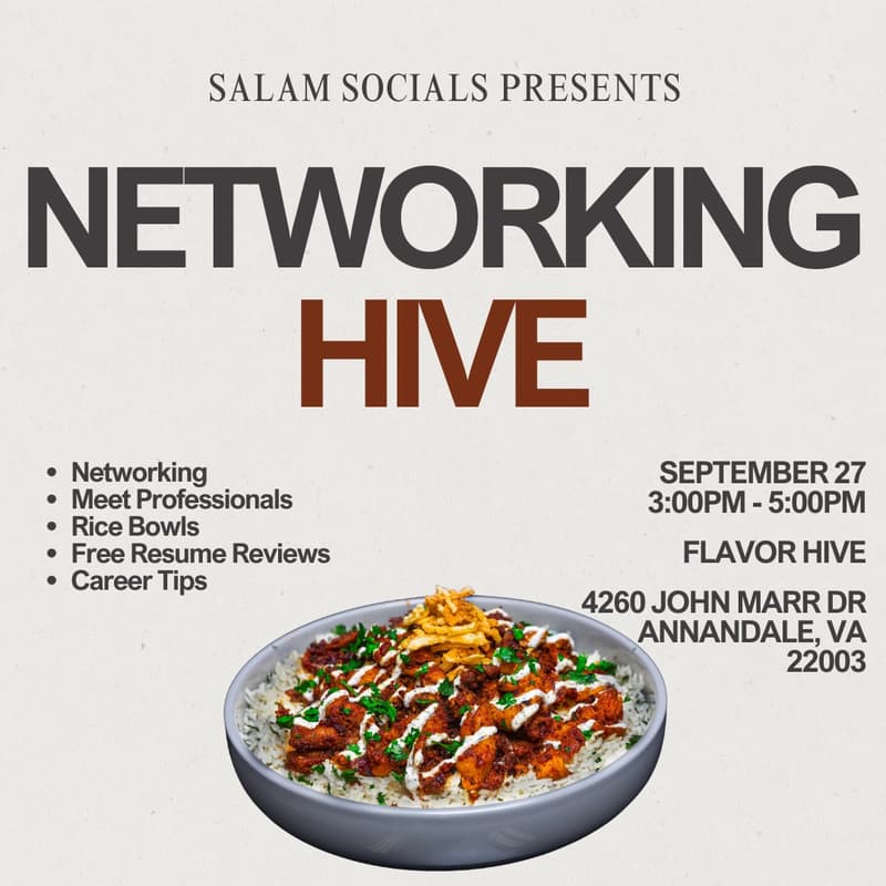 Cover Image for Salam Consulting x Flavor Hive Presents: Networking Hive