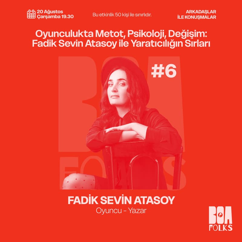 Cover Image for BoaFolks #6 — Fadik Sevin Atasoy ile Yaratıcılığın Sırları