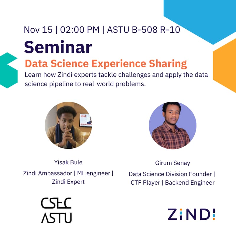 Cover Image for Data Science Experience Sharing