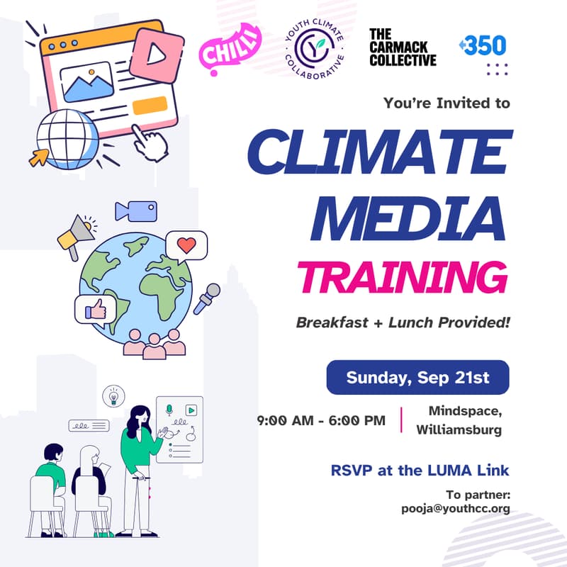 Cover Image for Climate Media Training