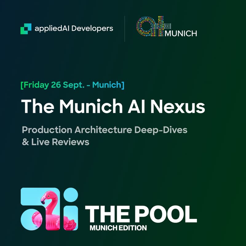 Cover Image for appliedAI Developers Meetup @ Munich