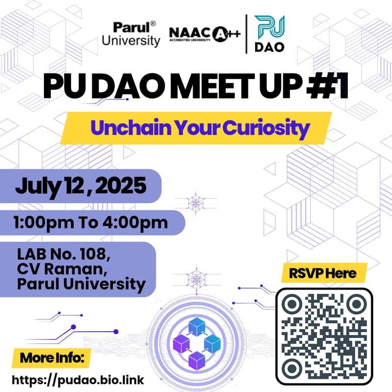 Cover Image for PU DAO: Web3 MEET-UP #1