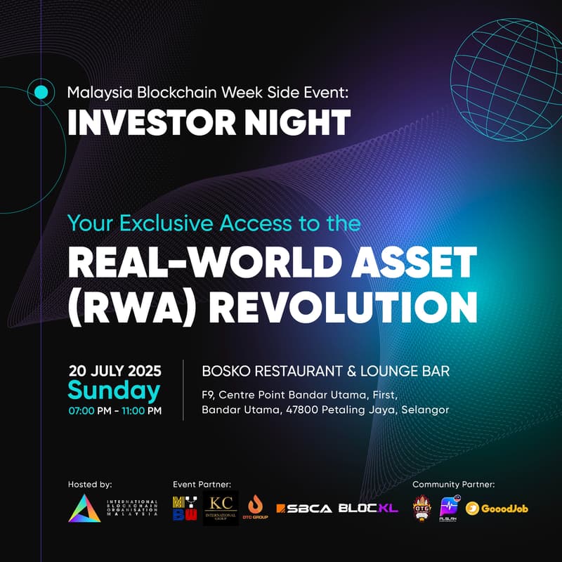 Cover Image for Malaysia Blockchain Week Side Event - Investor Night