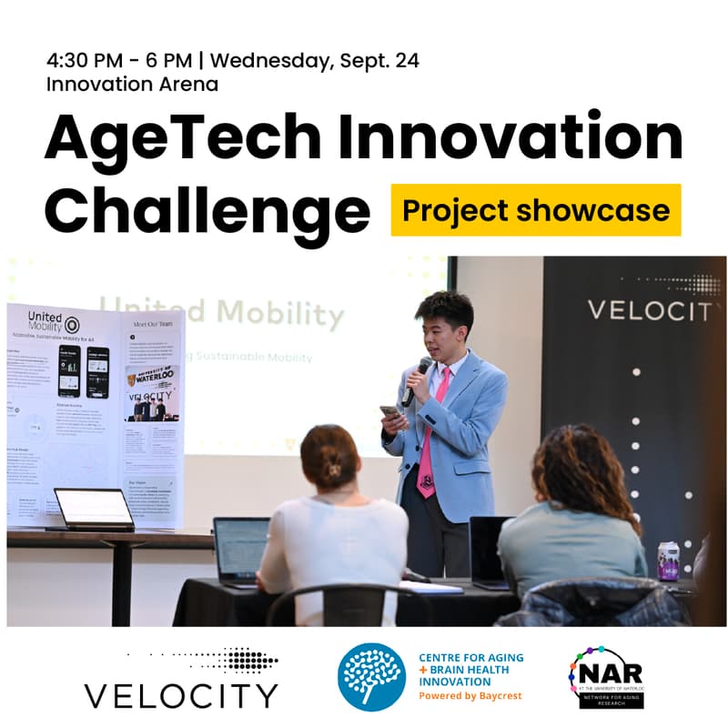 Cover Image for Velocity AgeTech Innovation Challenge Project Showcase