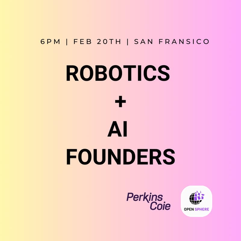 Cover Image for Robotics + AI Founder/VC Dinner