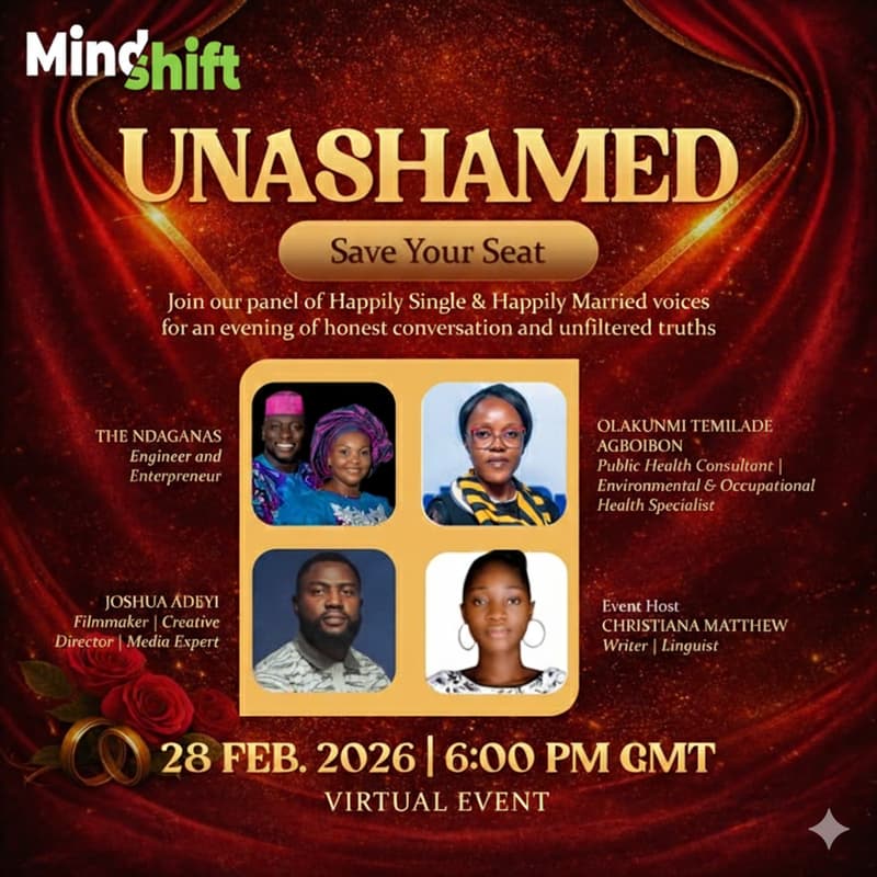 Cover Image for UNASHAMED(LIVE PANEL ON RELATIONSHIP & MARRIAGE)
