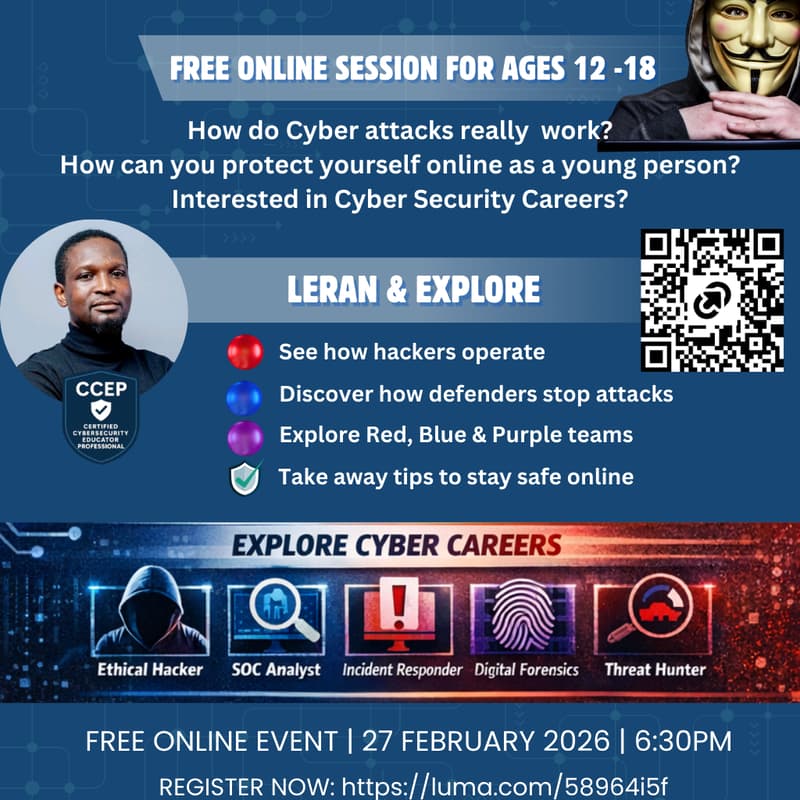 Cover Image for Can’t Hack It? Outsmart a Hacker. Become a Cyber Defender.