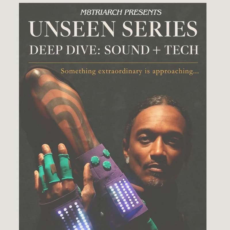 Cover Image for UNSEEN SERIES Deep Dive 1:1 – SOUND + TECH- w/ Willpower (Web Summit)