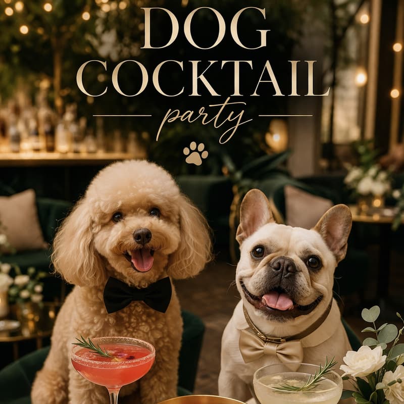 Cover Image for Dog Cocktail Party 🐾🍸