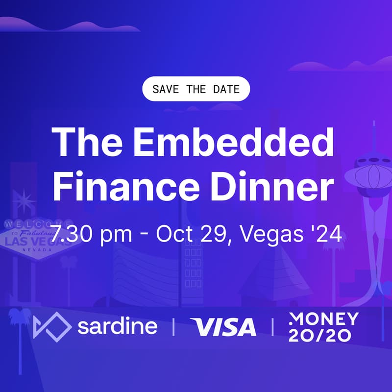 Cover Image for Save the date: The Embedded Finance Dinner