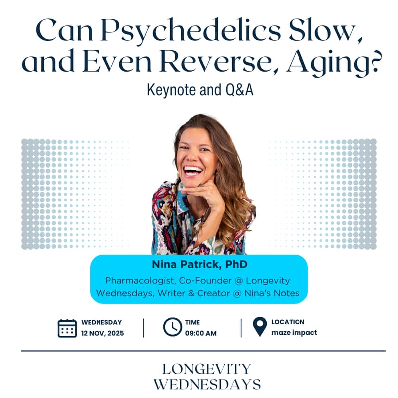 Cover Image for Can Psychedelics Slow, and Even Reverse, Aging?
