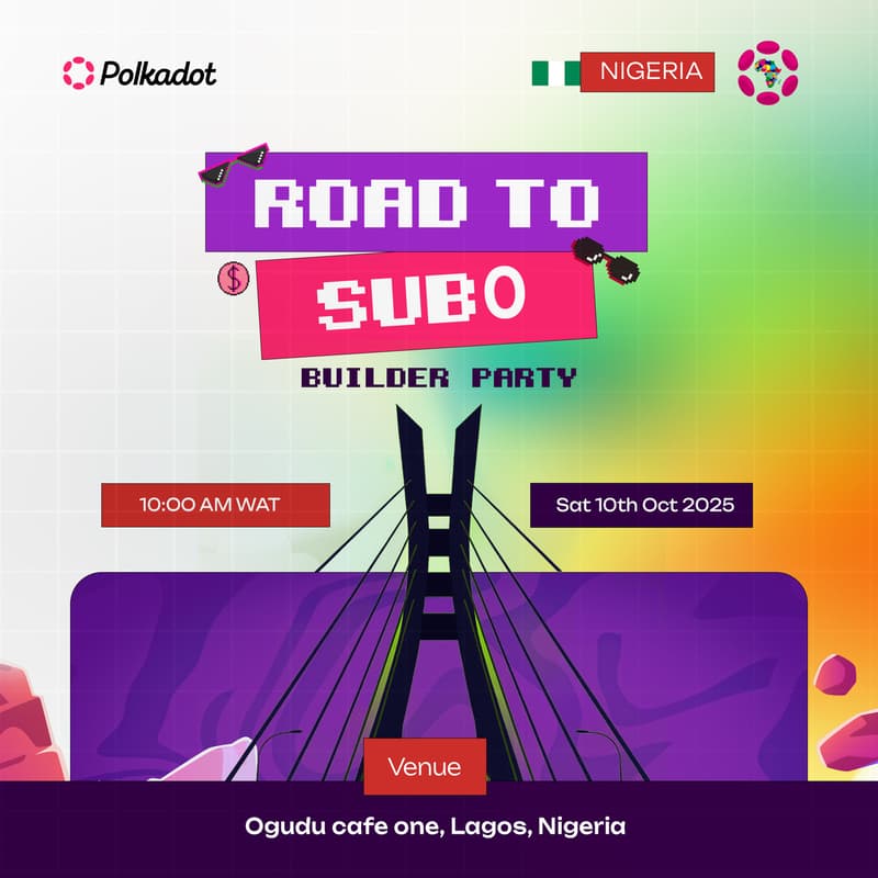 Cover Image for Road To Sub0 Builder Party Lagos 🇳🇬