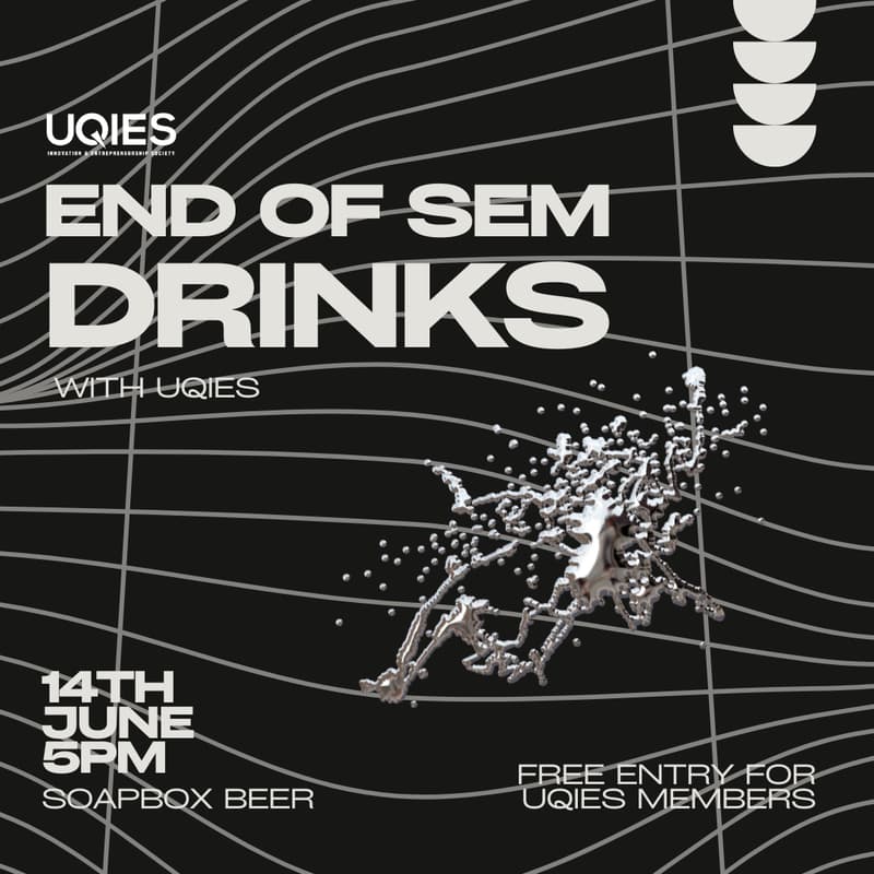 Cover Image for End of Sem Drinks with UQIES