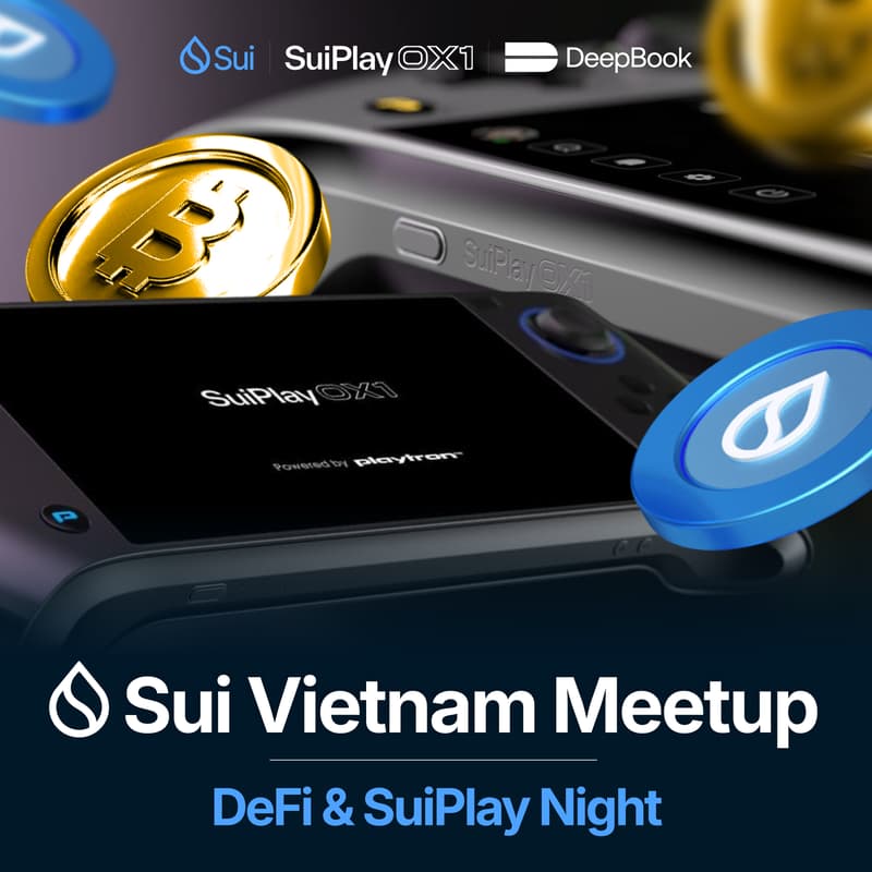 Cover Image for Sui Vietnam Meetup: DeFi & SuiPlay Night