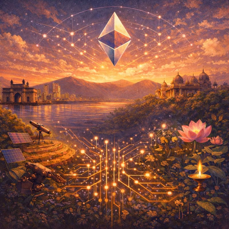Cover Image for Cosmolocal Road to Ethereum's Devcon India