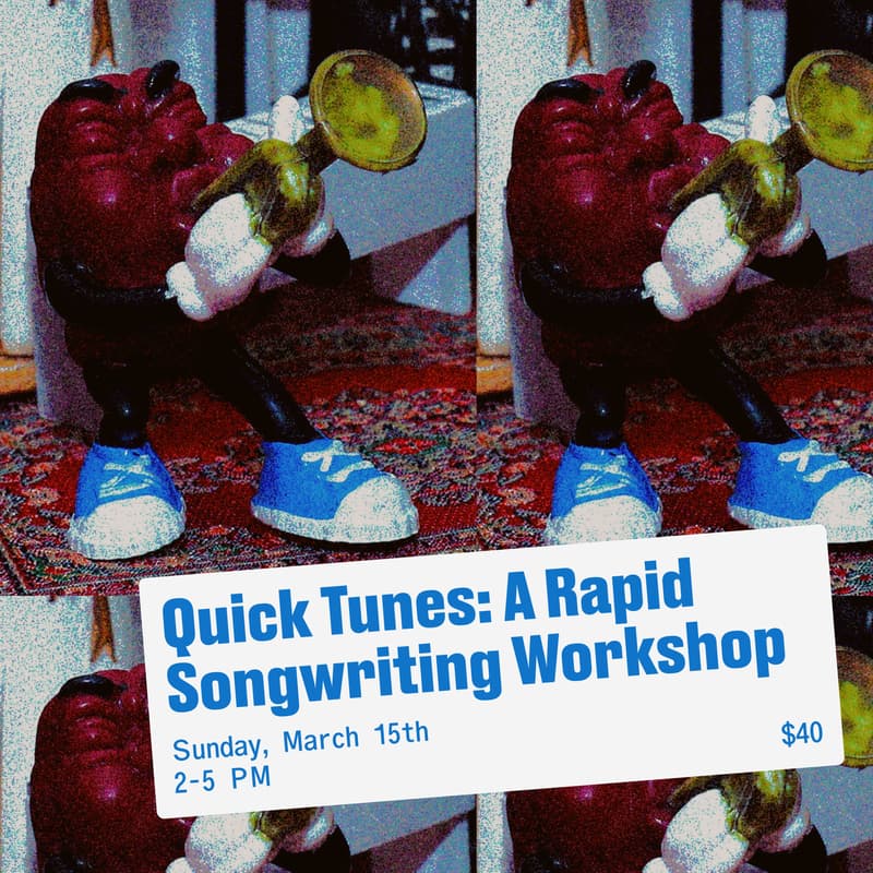 Cover Image for Quick Tunes: A Rapid Songwriting Workshop
