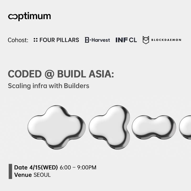 Cover Image for CODED @ BUIDL ASIA BY Optimum