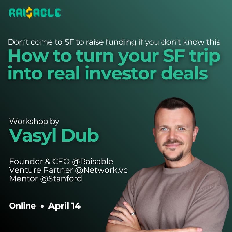 Cover Image for SF Founder Playbook: Your First Investor Meeting