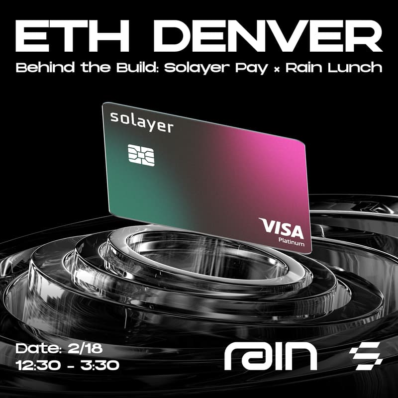 Cover Image for Behind the Build: Solayer Pay X Rain Lunch