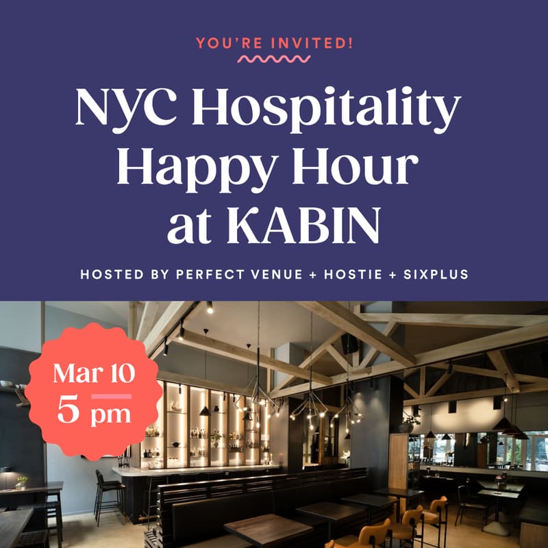Cover Image for NYC Hospitality Happy Hour