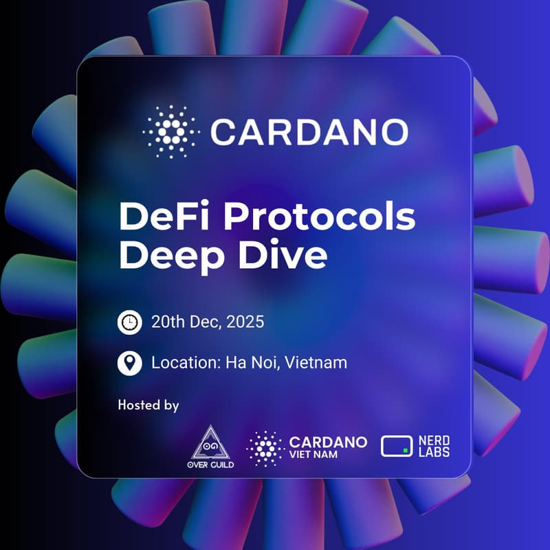 Cover Image for MEETUP #6 — DeFi Protocols Deep Dive