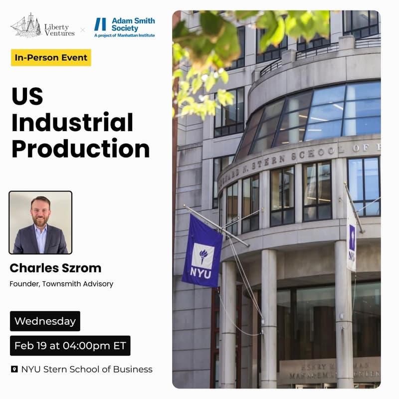 Cover Image for US Industrial Production: A fireside chat with Charles Szrom