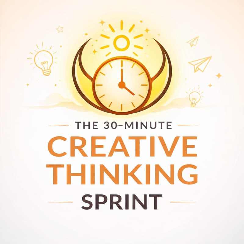 Cover Image for The 30-Minute Creative Thinking Sprint