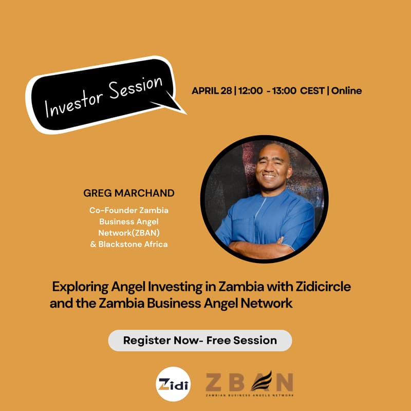 Cover Image for Investor Session: Exploring Angel Investing in Zambia