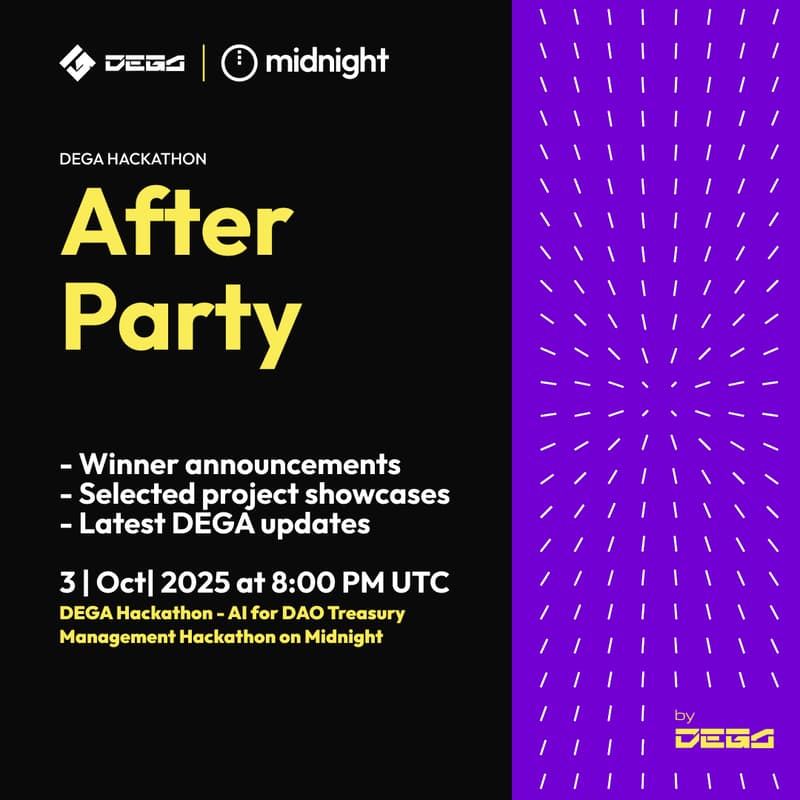 Cover Image for After party DEGA Hackathon