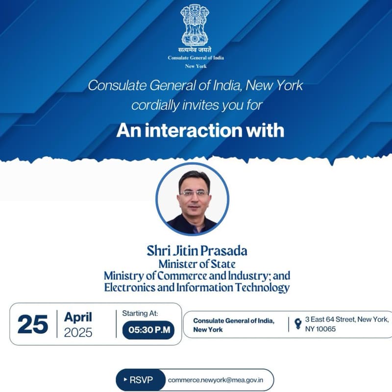 Cover Image for Fireside Chat with Shri Jitin Prasada (Ministry Electronics & IT)