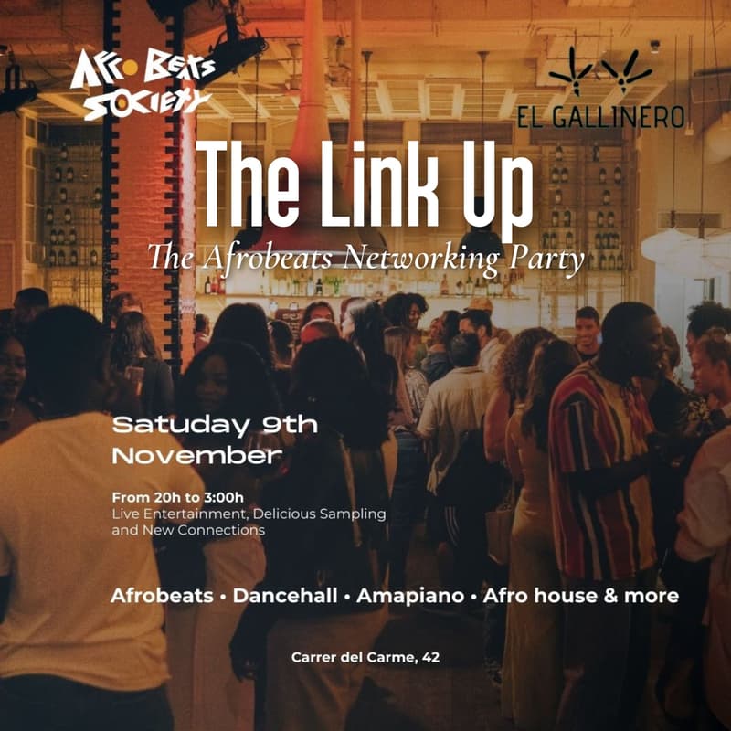 Cover Image for The Link Up: Afrobeats Networking Party