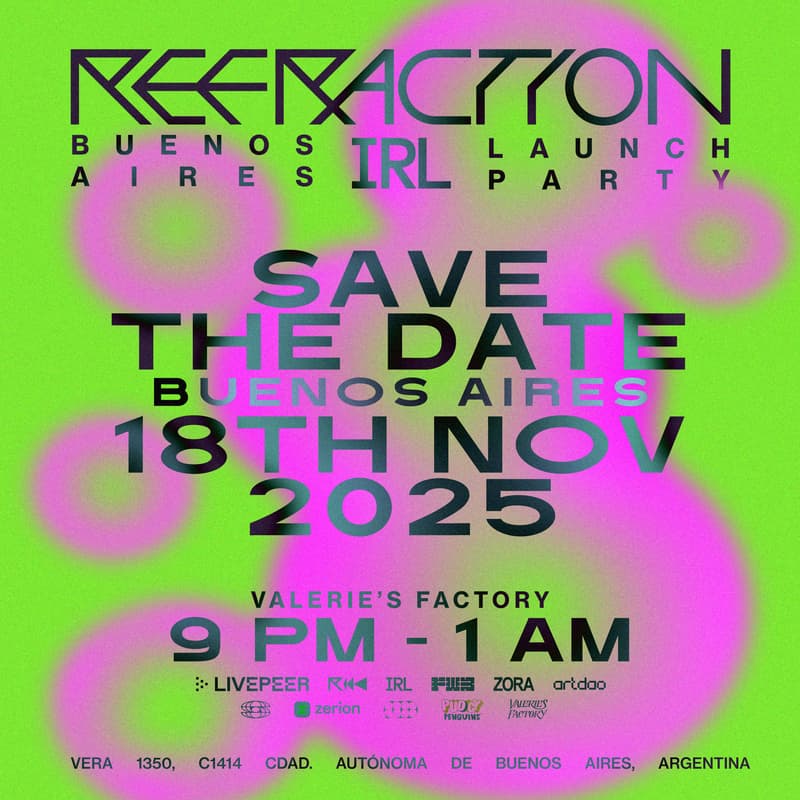 Cover Image for Refraction Presents - the $IRL Launch Party