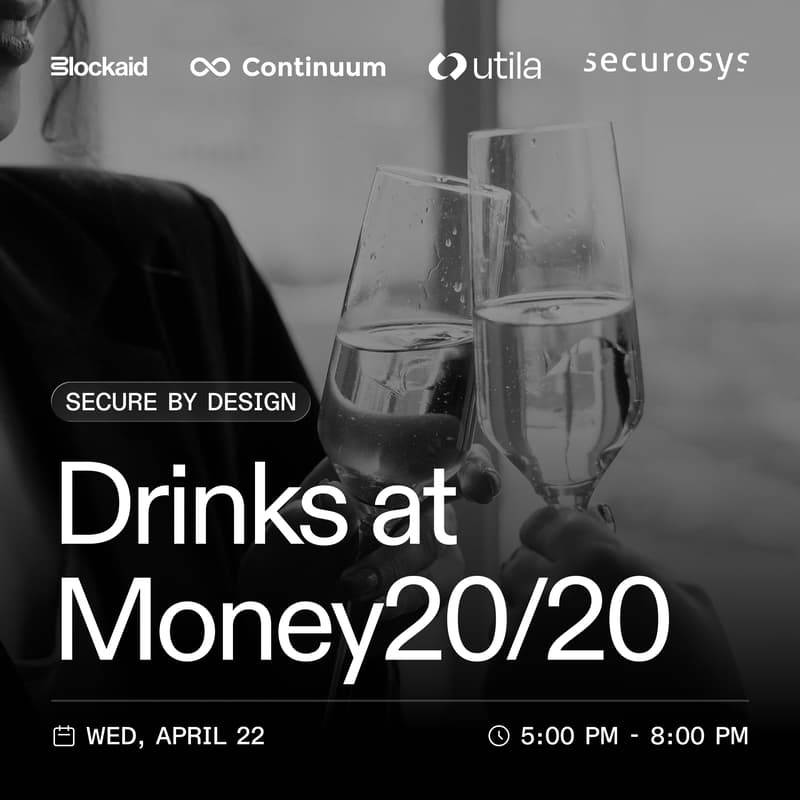 Cover Image for Secure by Design | Drinks at Money 20/20