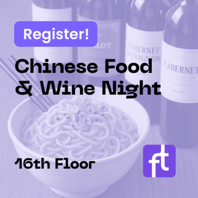 Cover Image for Chinese & Wine Night @ Viva Frontier Tower 2025!
