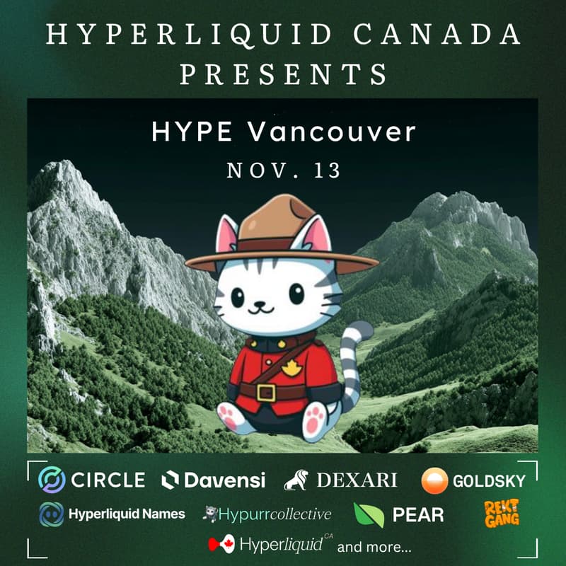Cover Image for Hyperliquid Canada Presents: HYPE Vancouver