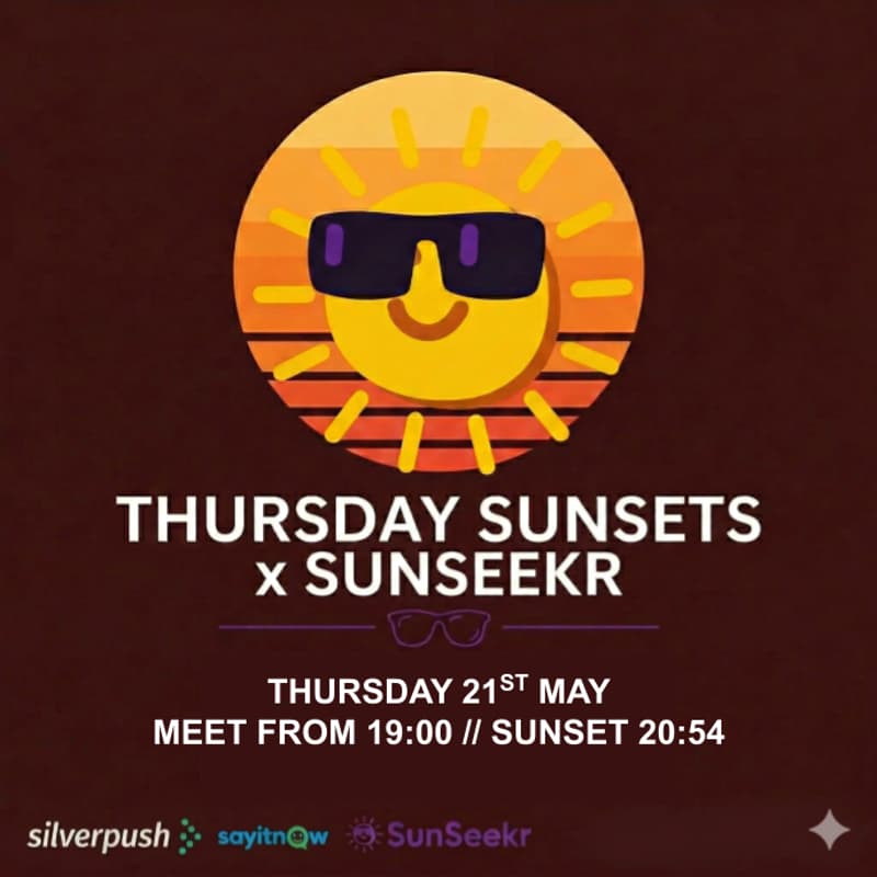 Cover Image for Thursday Sunsets x SunSeekr