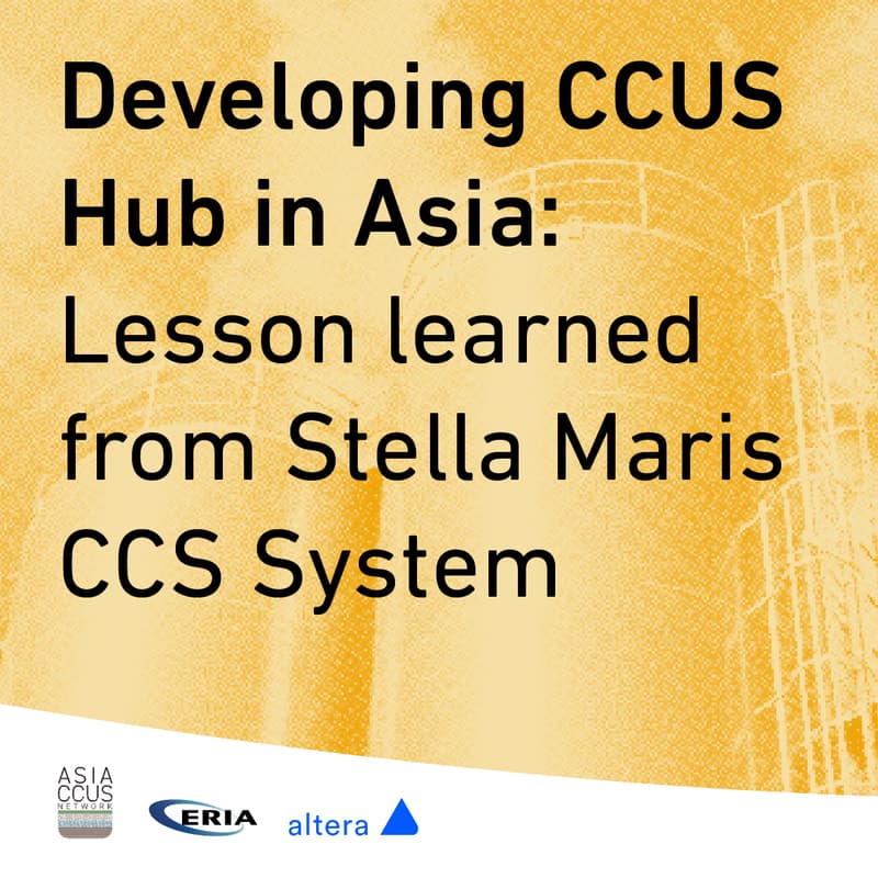 Cover Image for The 16th Asia CCUS Network (ACN) Knowledge Sharing Conference: Developing CCUS Hub in Asia: Lesson learned from Stella Maris CCS System