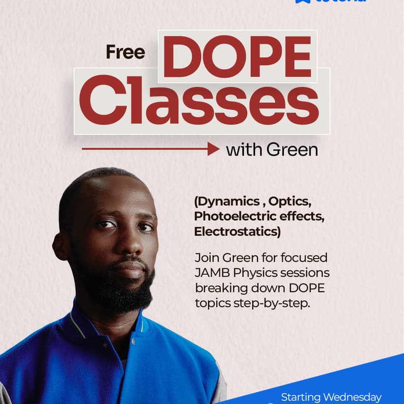 Cover Image for Free Physics Class With Green