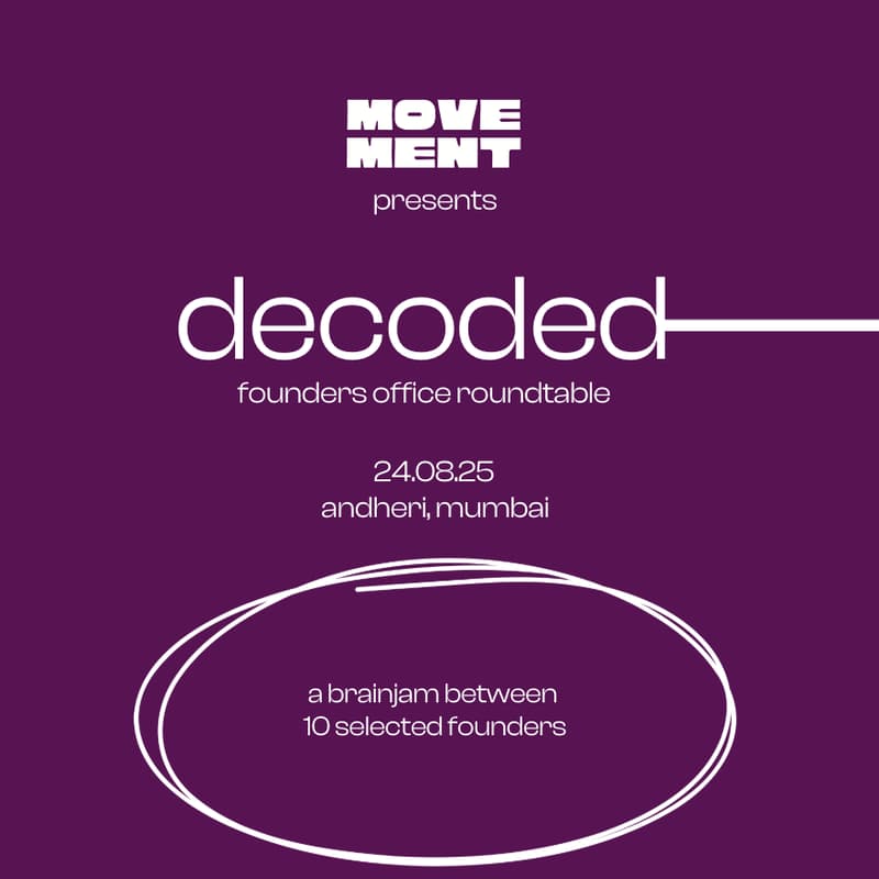 Cover Image for decoded by movement