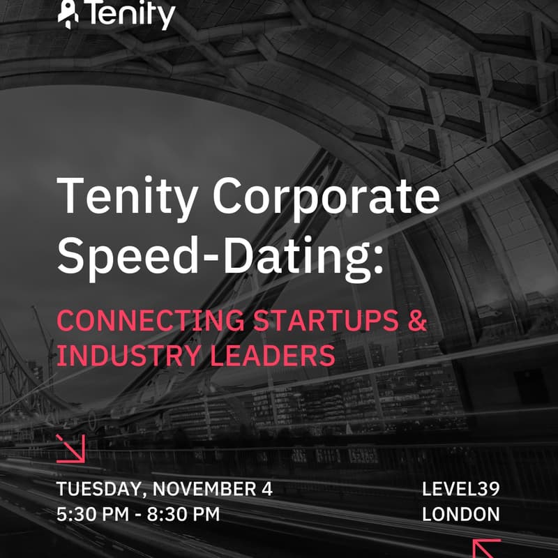 Cover Image for Tenity Corporate Speed-Dating: Connecting Startups & Industry Leaders
