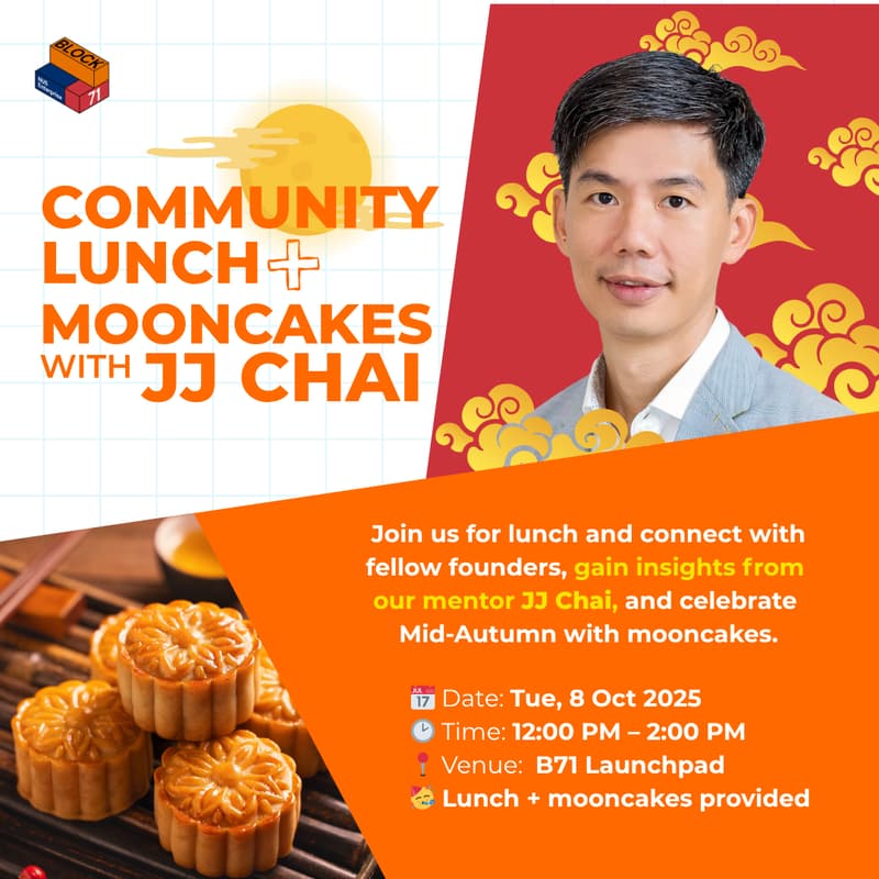 Cover Image for Community Lunch + Mooncakes with JJ Chai