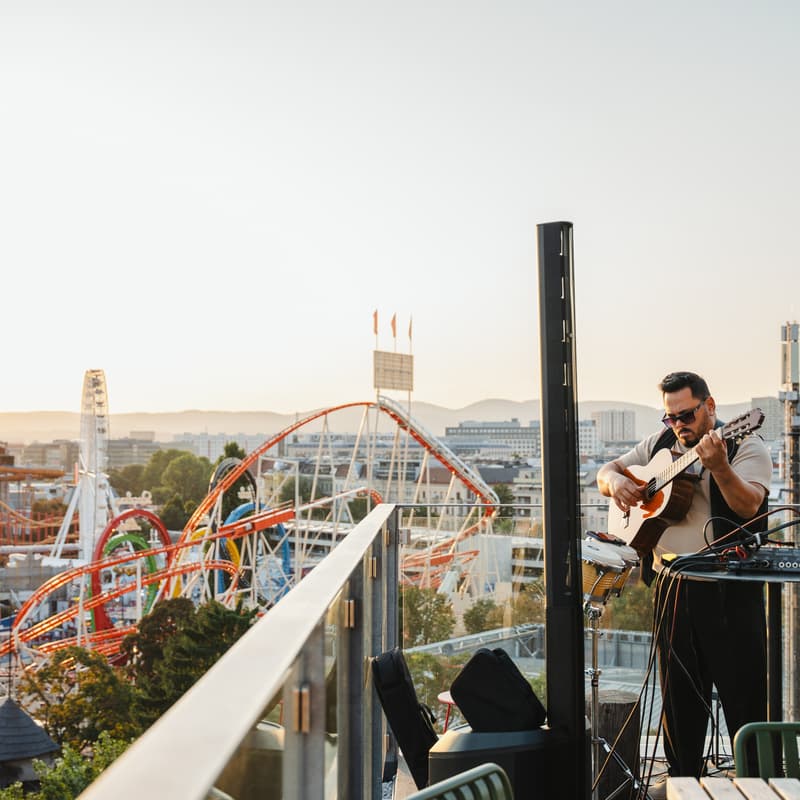 Cover Image for Rooftop Open Mic Night