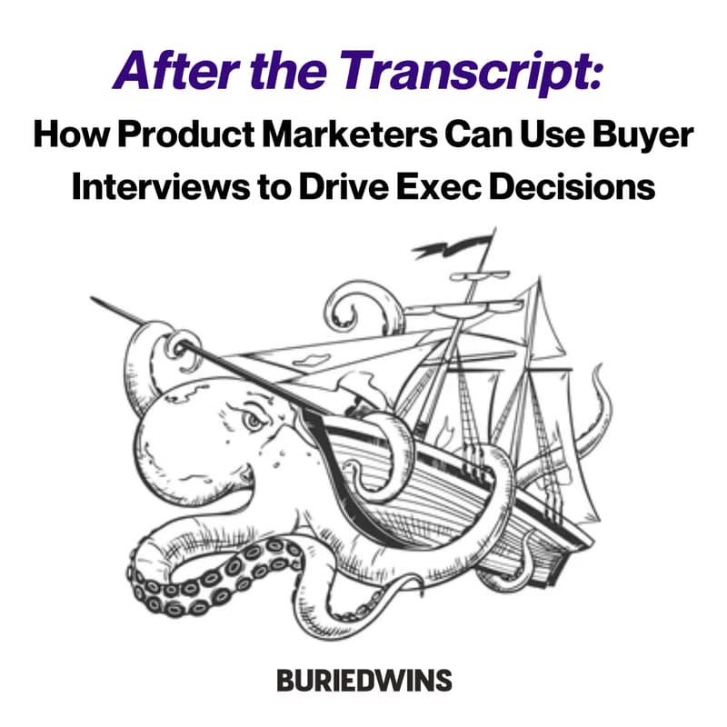 Cover Image for Product Marketing Workshop: Win-Loss Research