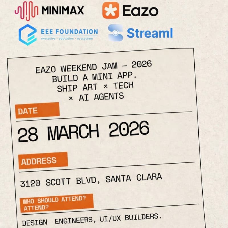 Cover Image for Weekend Jam Hackathon