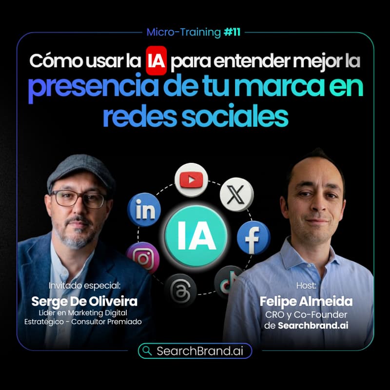 Cover Image for Micro-Training #11 | Cómo usar la IA para entender mejor la presencia de tu marca en redes sociales