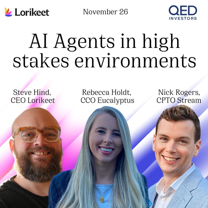 Cover Image for AI agents in high stakes environments
